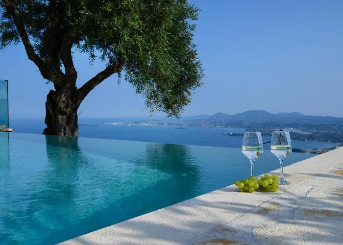 Corfu Infinity View Hébergement de vacances Spartylas